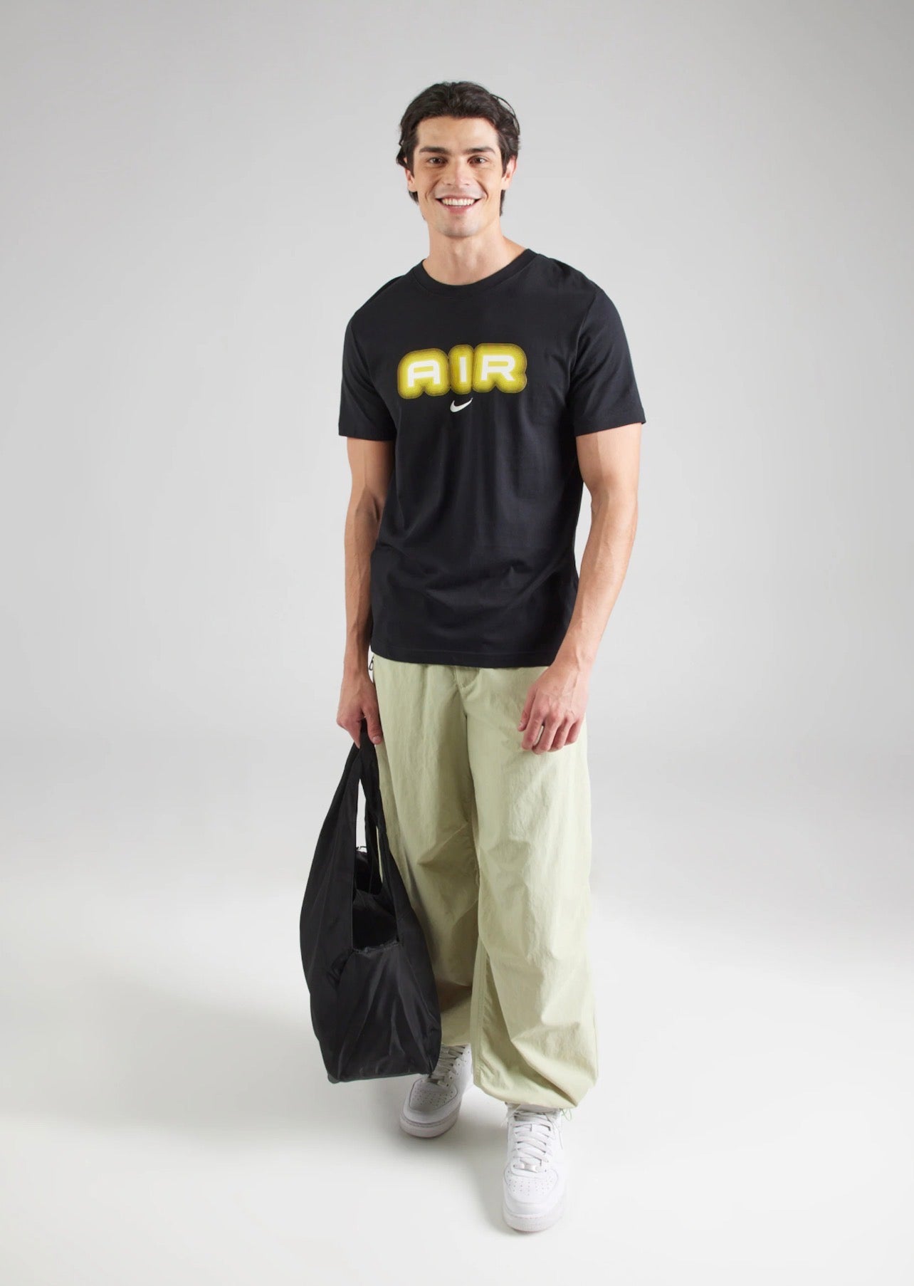Tricou Nike Sportswear AIR “Black/Yellow” HM0185-013