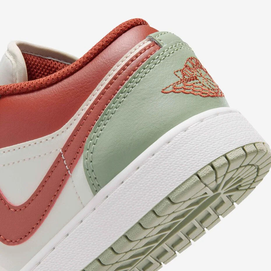 Air Jordan 1 Low “Sail/Summit White/Redstone/Jade Horizon”
