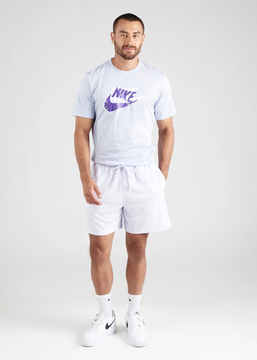 Pantaloni scurți Nike Club Flow “Liliac” FN3514-538