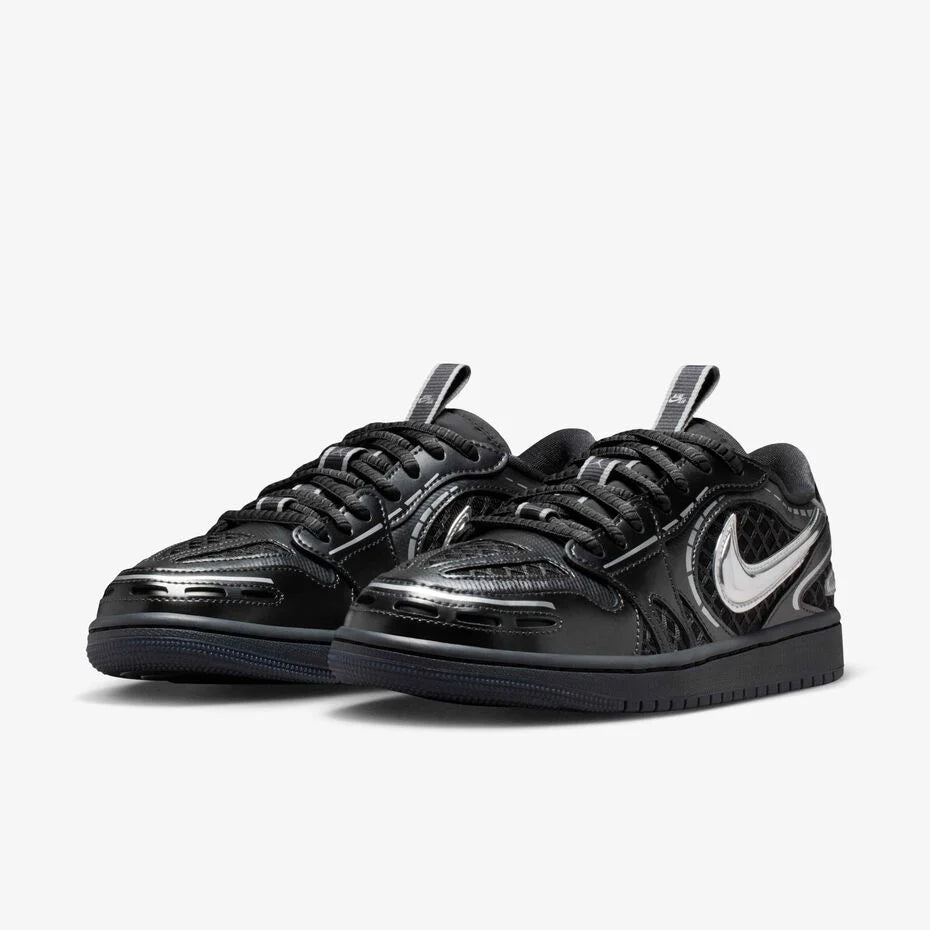 Air Jordan 1 Low Method of Make v3 “Black/Metalic Silver” HQ2186-001
