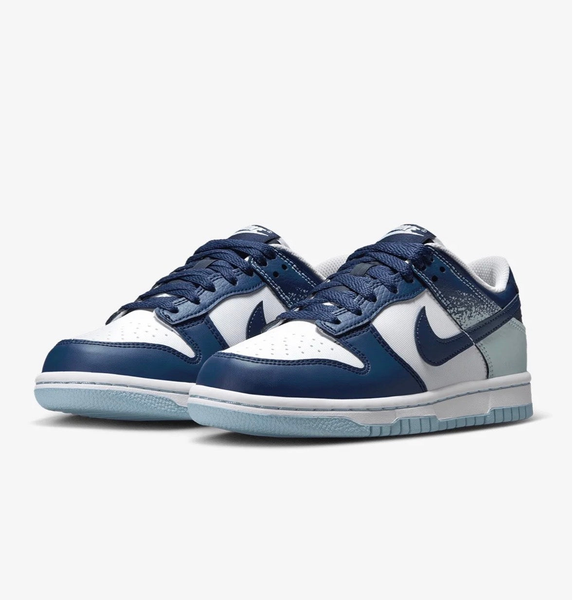 Nike Dunk Low GS “Blue Splatter” IB7687-100