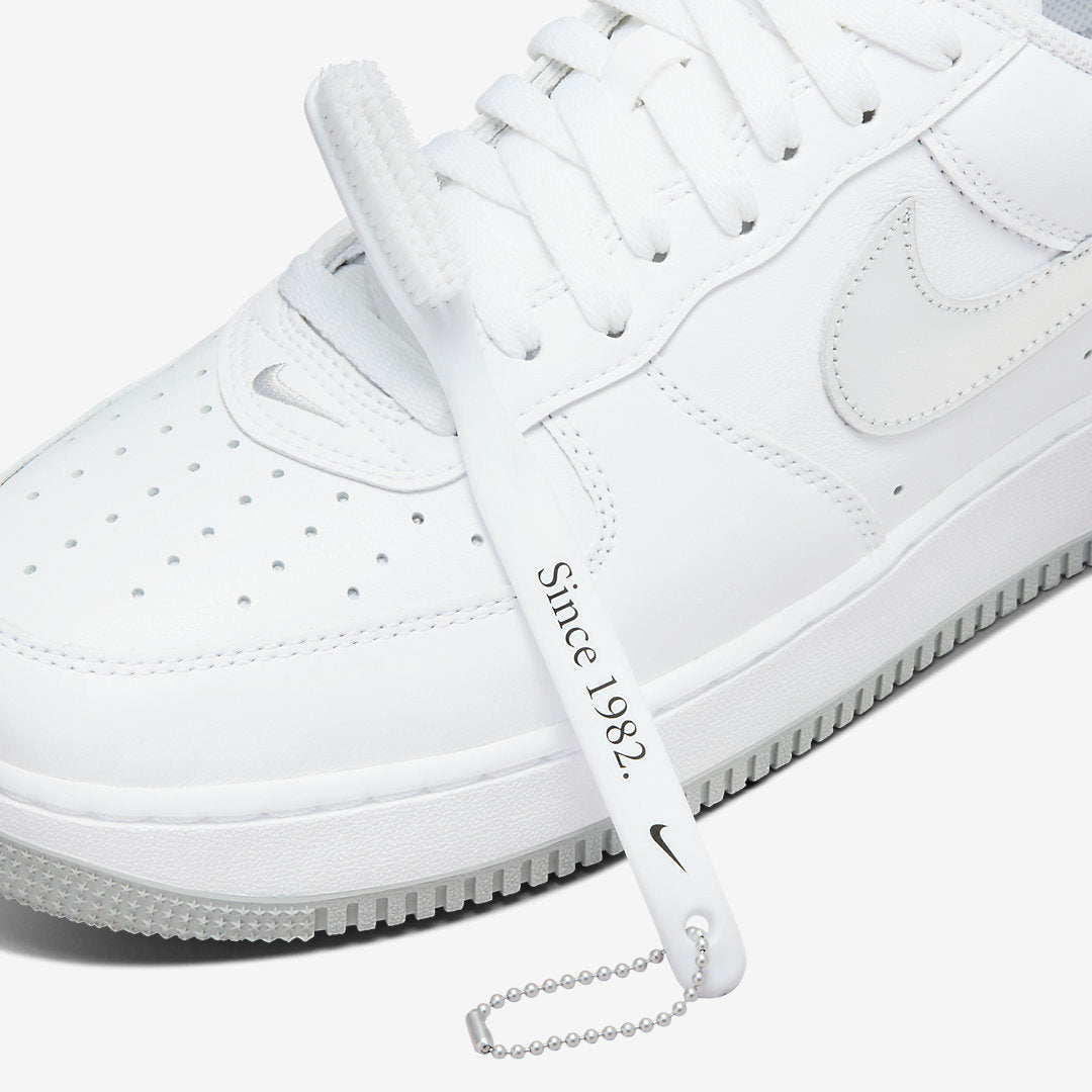 Nike Air Force 1 '07 Low “Color of the Month White Metallic Silver” DZ6755-100