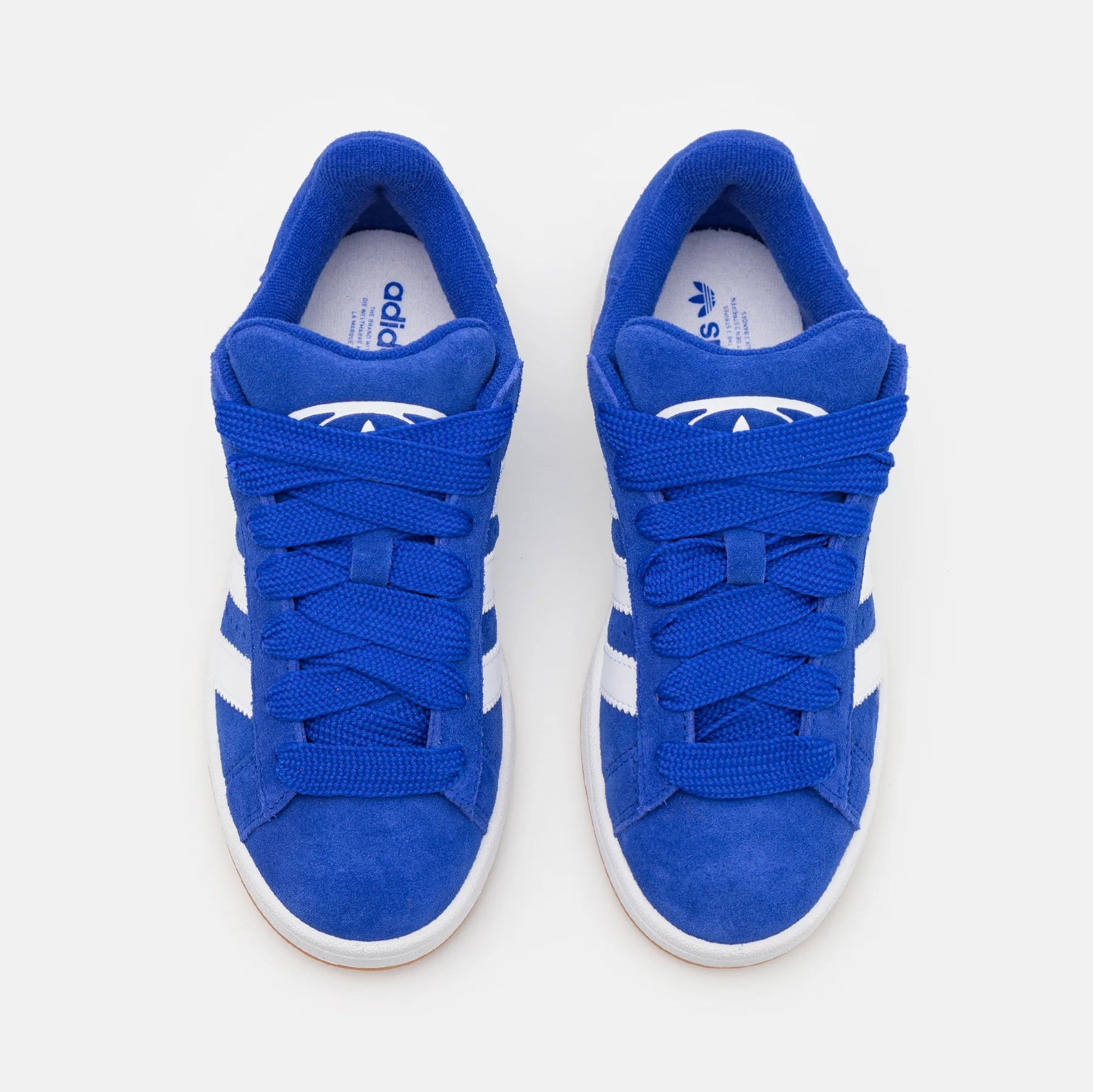 Pantofi sport Adidas Campus 00s Semi Lucid Blue cu design clasic și șireturi albastre