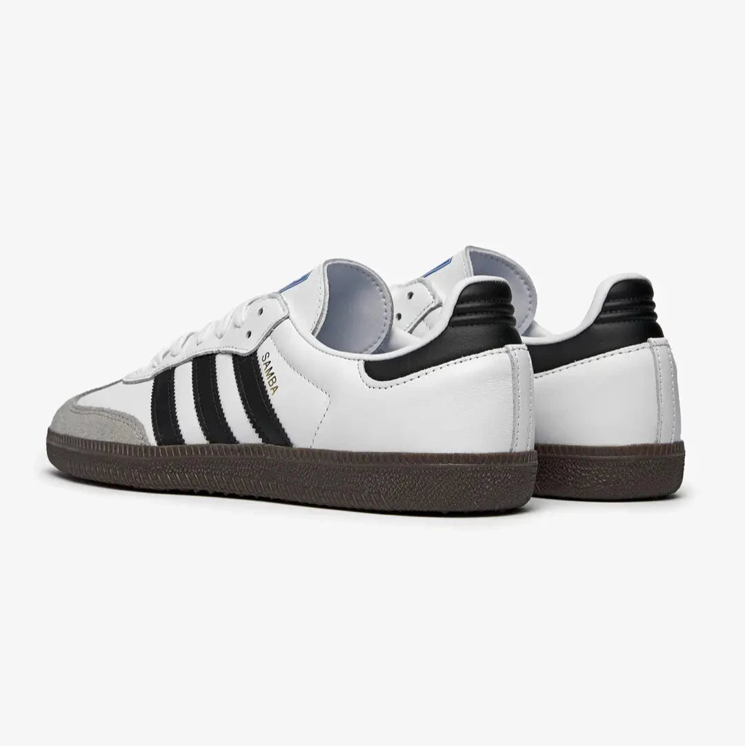 Pantofi sport Adidas Samba OG Cloud White & Core Black cu design clasic pentru purtare casual