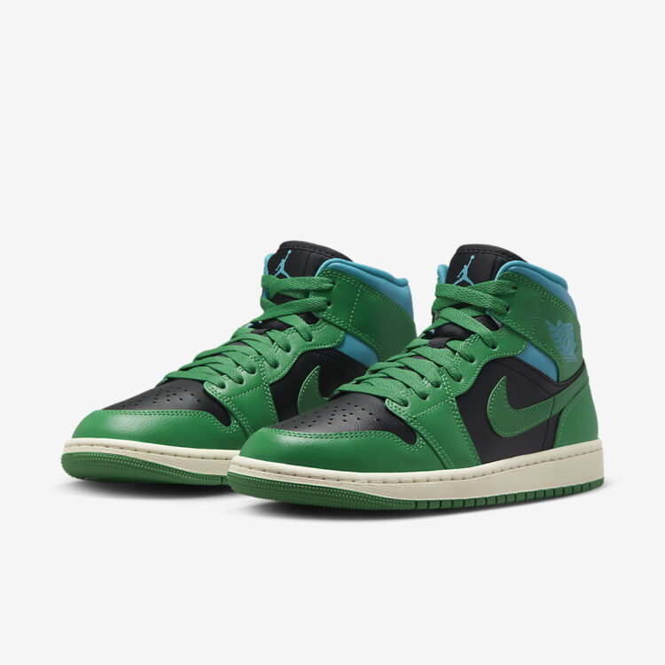 Air Jordan 1 Mid "Lucky Green Aquatone" BQ6472 033