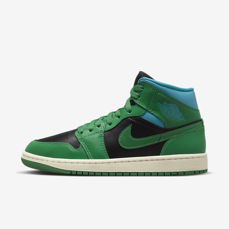 Air Jordan 1 Mid "Lucky Green Aquatone" BQ6472 033