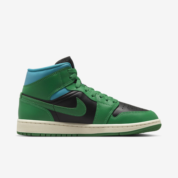 Air Jordan 1 Mid "Lucky Green Aquatone" BQ6472 033