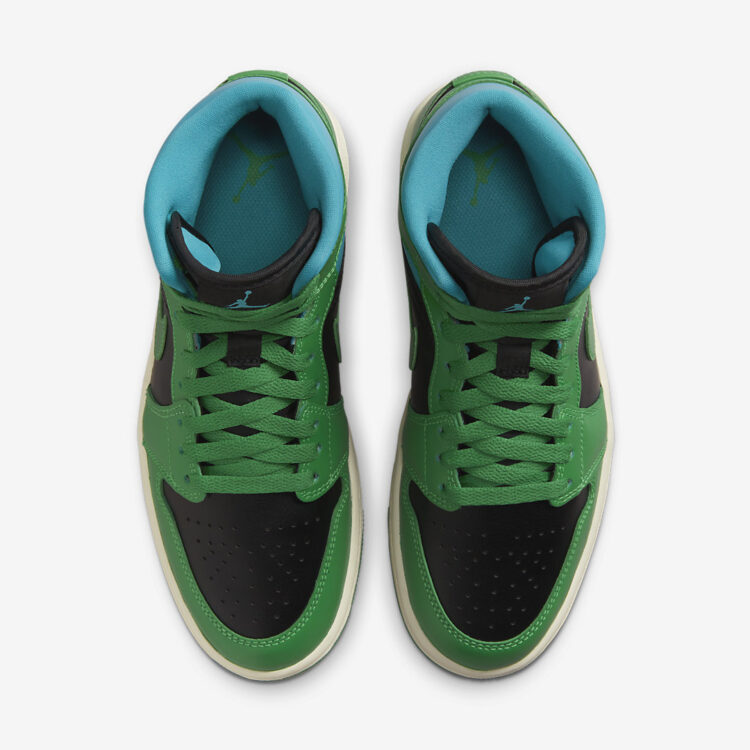 Air Jordan 1 Mid "Lucky Green Aquatone" BQ6472 033