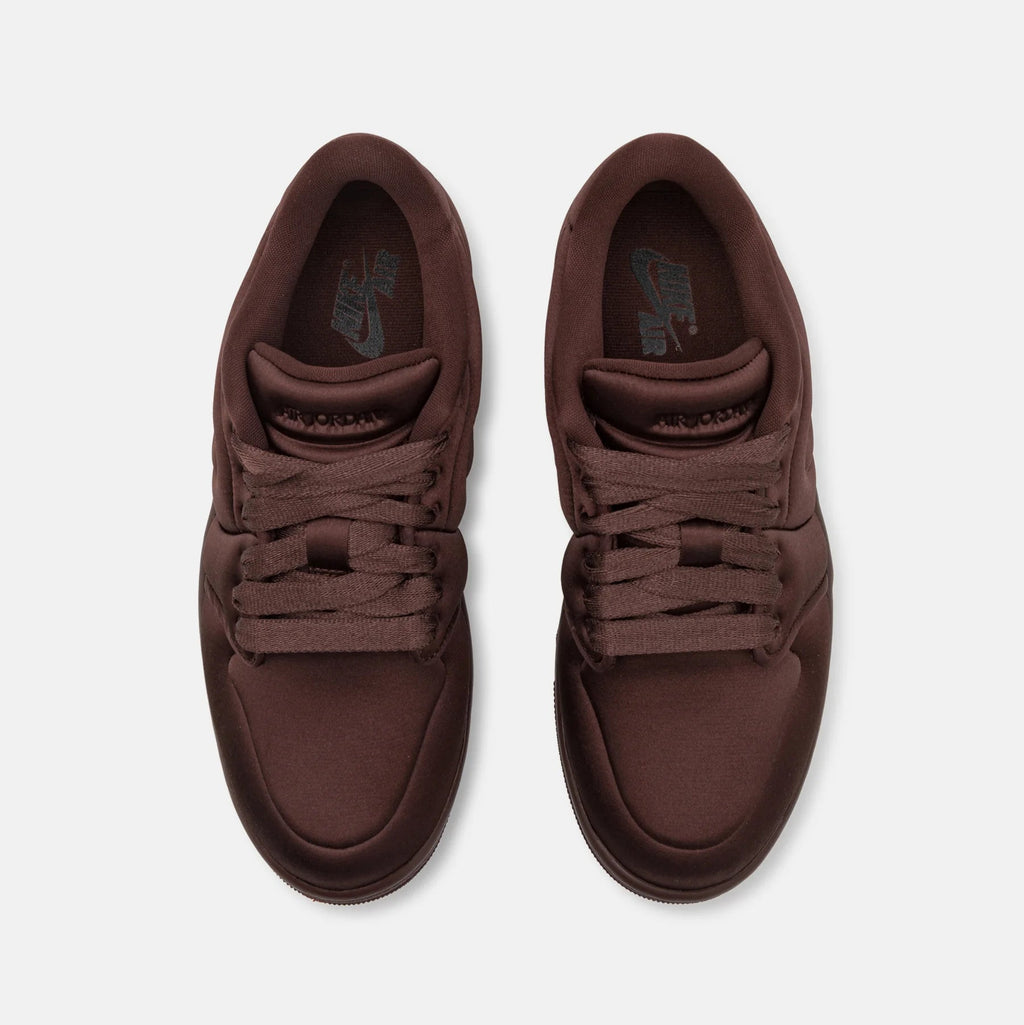 Pantofi sport Air Jordan 1 Low Method Of Make maro închis, design elegant și confortabil