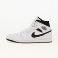 Air Jordan 1 Mid "White/Black", DQ8426-132