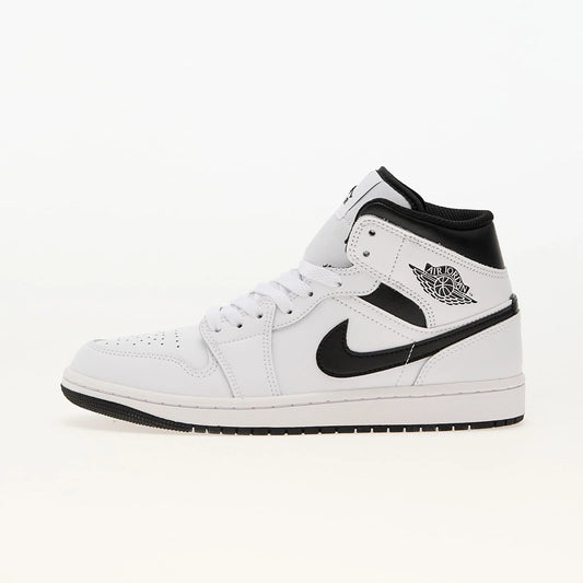 Air Jordan 1 Mid "White/Black"