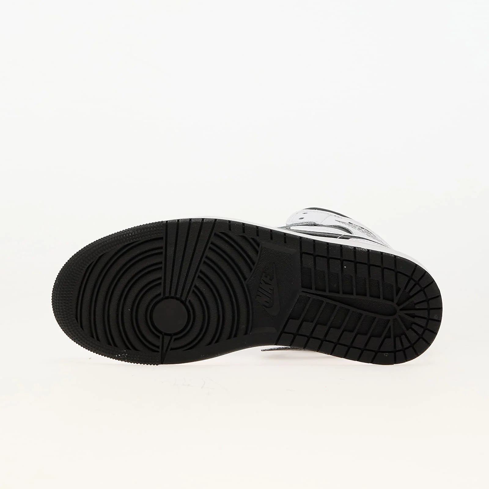 Talpa neagră antiderapantă Air Jordan 1 Mid White Black pentru pantofi sport de înaltă calitate