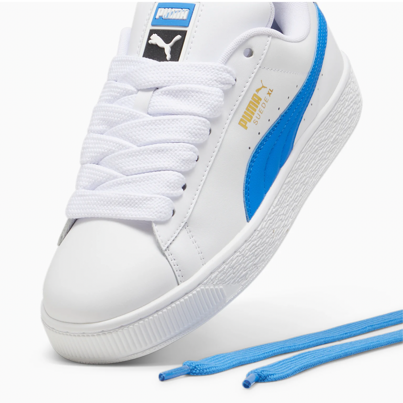 Puma Suede XL Leather “White/Royal Blue” 397255-07