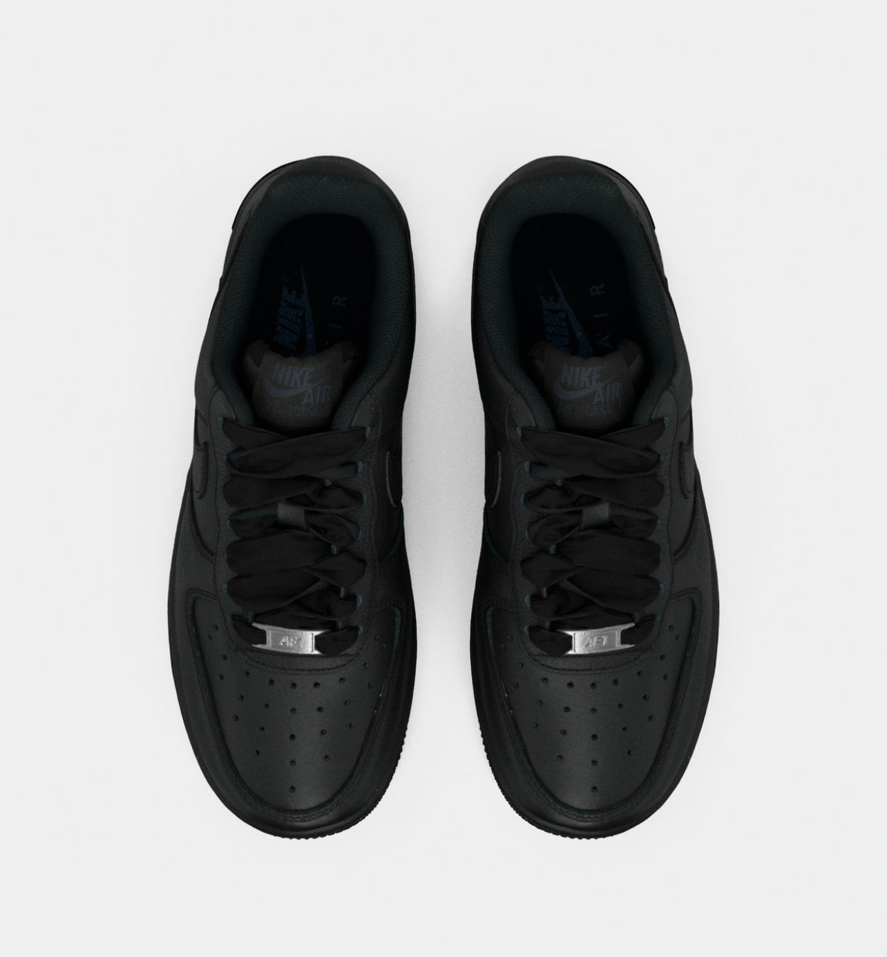 Nike Air Force 1 Low “Triple Black Velvet Laces”