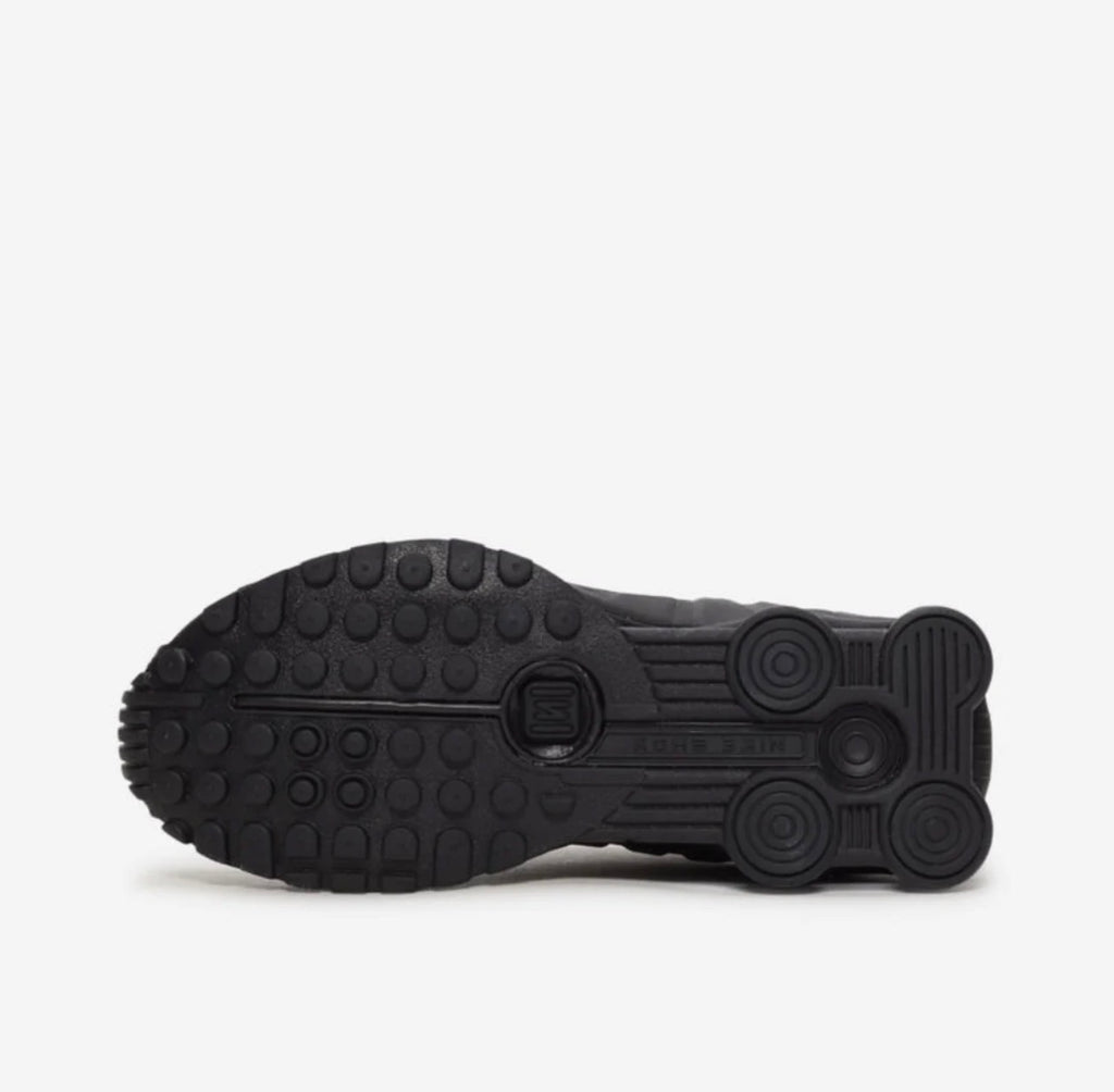 Nike Shox R4 GS “Black Bright Crimson” CW2626-003