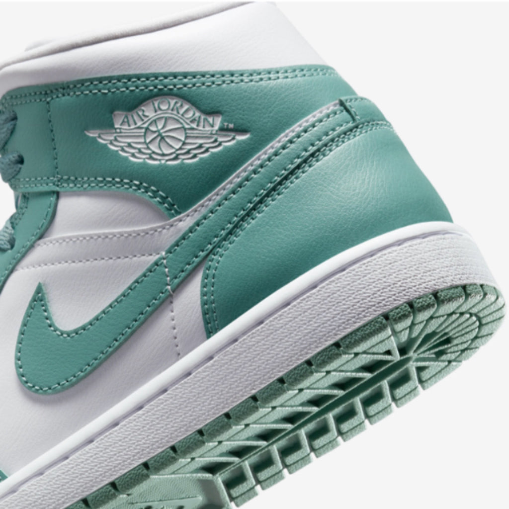 Air Jordan 1 Mid “Light Teal/White” BQ6472-138