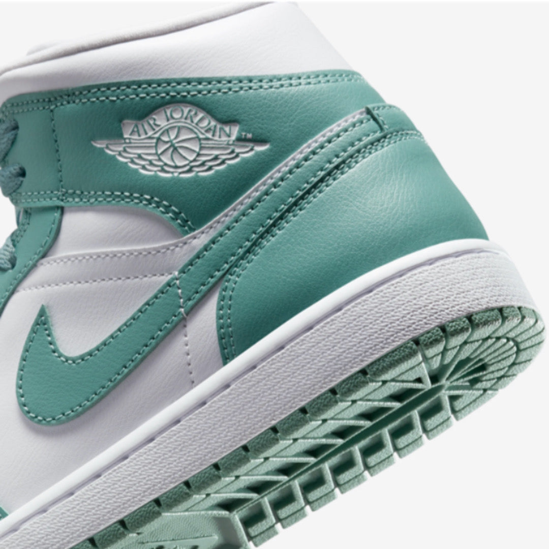 Air Jordan 1 Mid “Light Teal/White” BQ6472-138