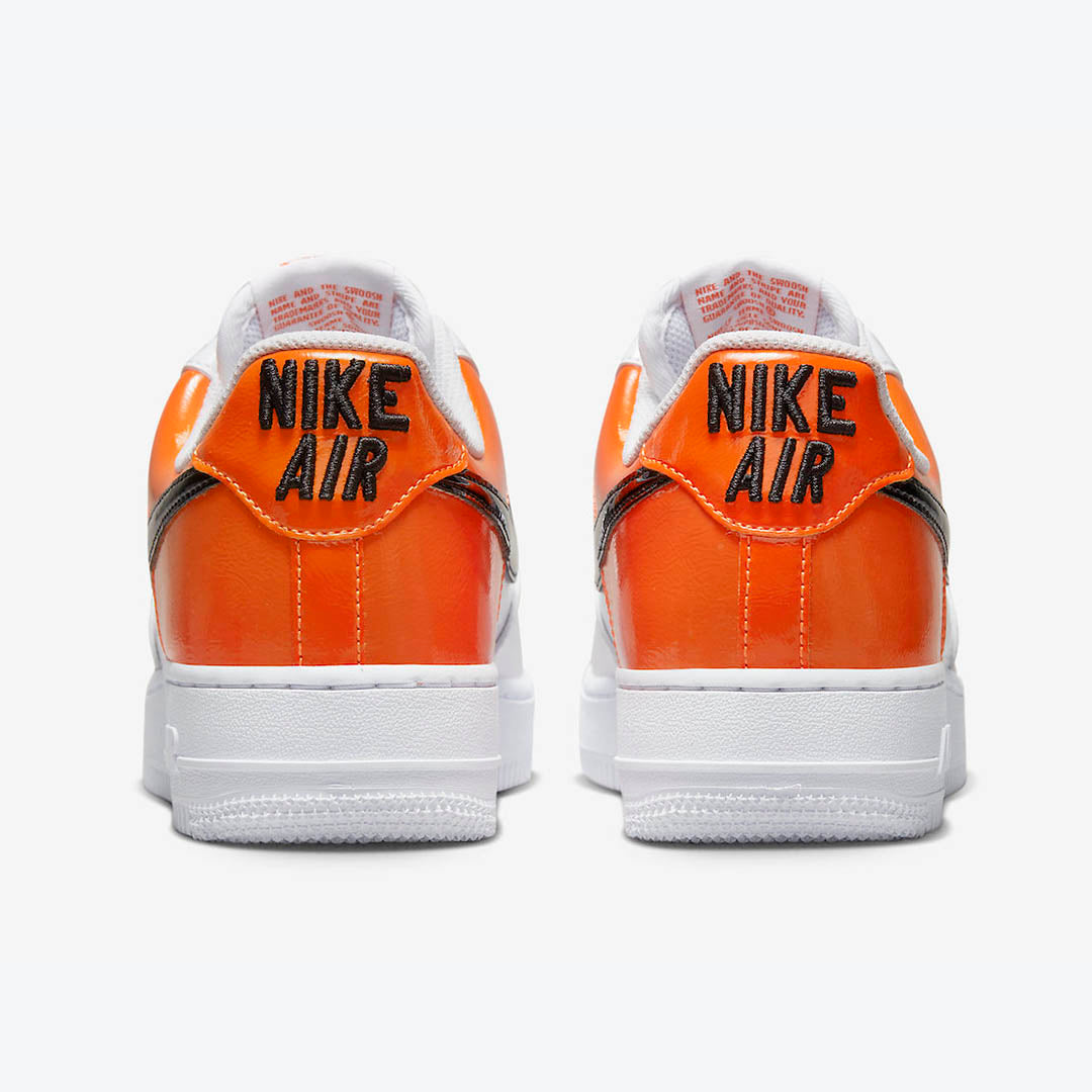 Nike Air Force 1 Low “White/Patent Orange” DJ9942-103