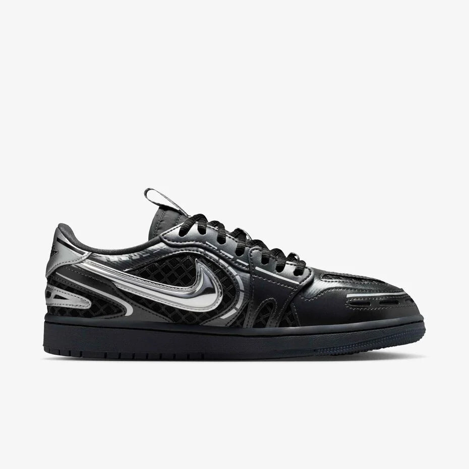 Air Jordan 1 Low Method of Make v3 “Black/Metalic Silver” HQ2186-001