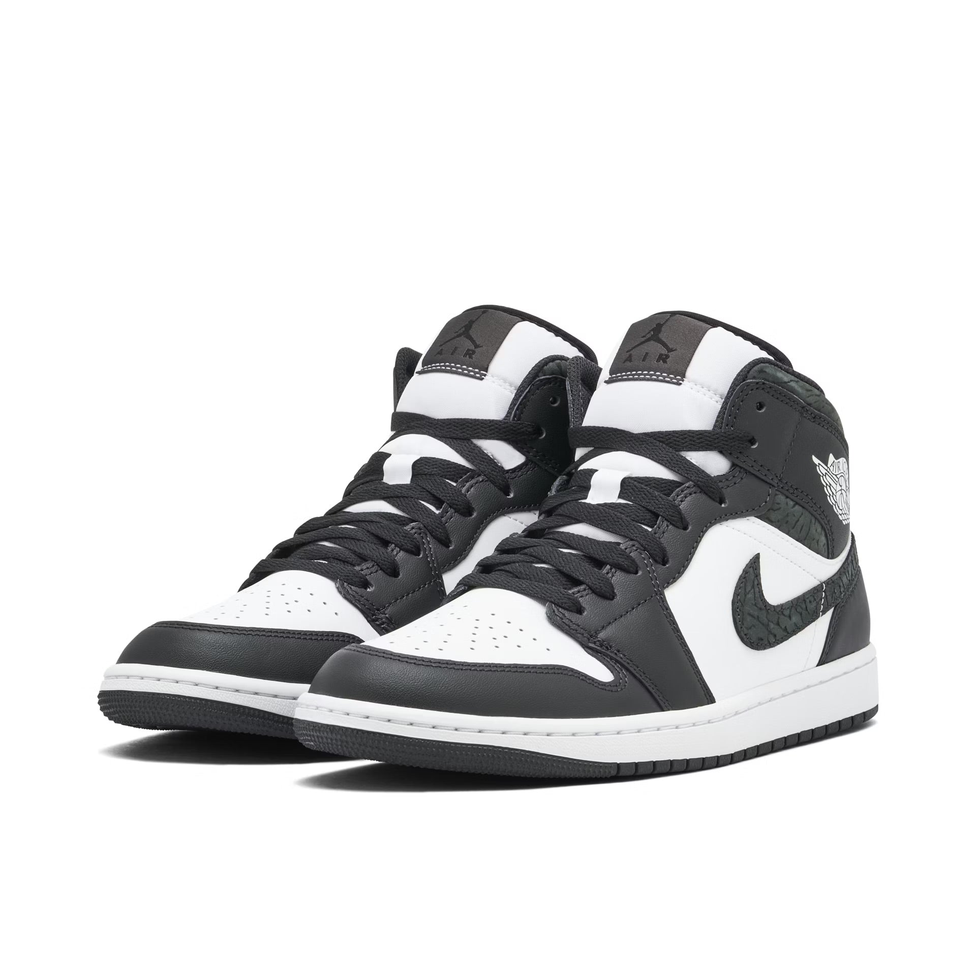 Air Jordan 1 Mid “Panda Elephant Print” FB9909 001