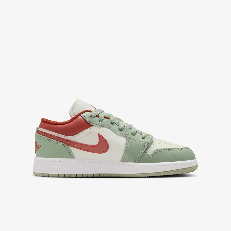 Air Jordan 1 Low “Sail/Summit White/Redstone/Jade Horizon”
