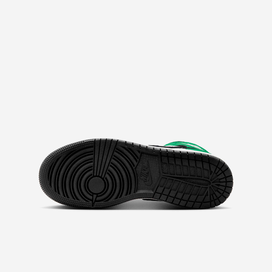 Air Jordan 1 Mid “Black Green” II1254-100