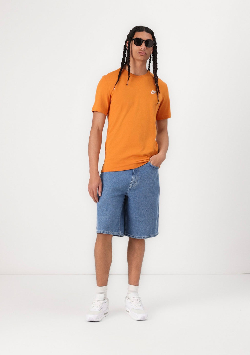 Tricou Nike Club Sportswear “Orange” AR4997-815