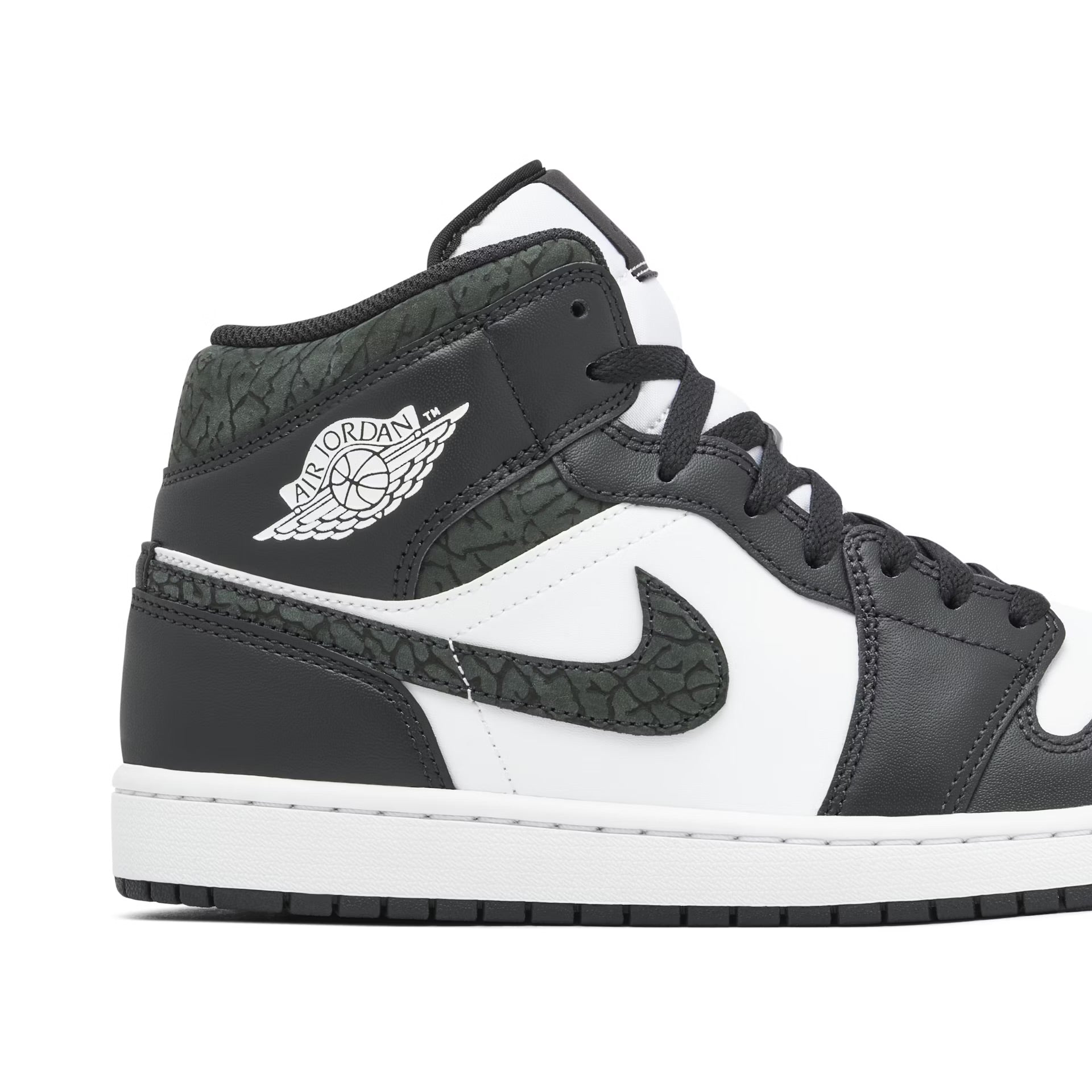 Air Jordan 1 Mid “Panda Elephant Print” FB9909 001