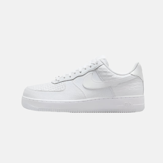 Pantofi sport Nike Air Force 1 Low Multi Prints albi cu design minimalist și talpă confortabilă