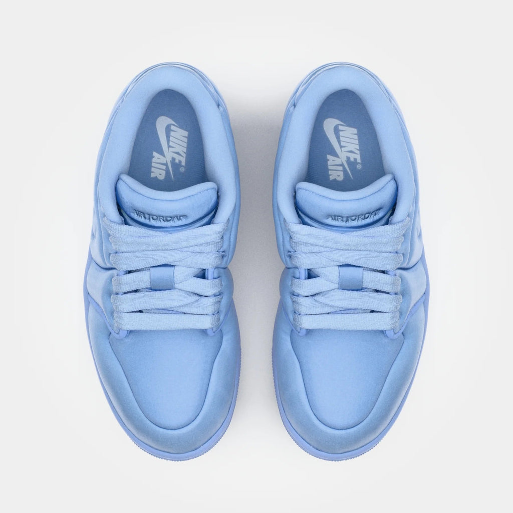 Pantofi sport Air Jordan 1 Low Method Of Make Aluminium albastru deschis vedere de sus
