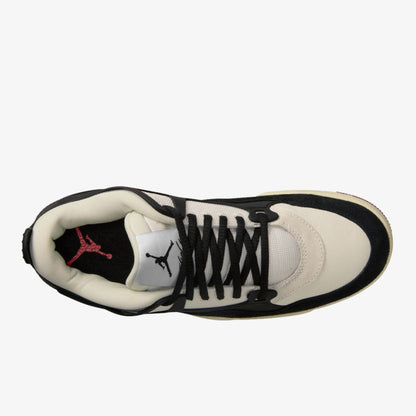 Air Jordan 4 RM Canyon Rust pantofi sport în nuanțe de bej și negru cu șireturi negre