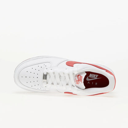 Pantof sport Nike Air Force 1 Low White Dragon Red pentru bărbați cu design clasic și detalii roșii